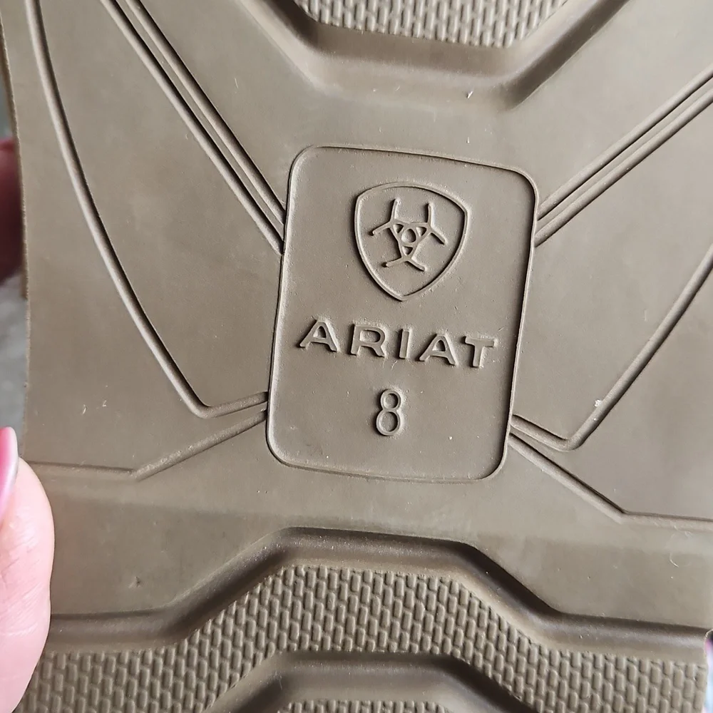 Ariat Jackie Square Toe Tan Slippers Women 8 - Picture 10 of 10